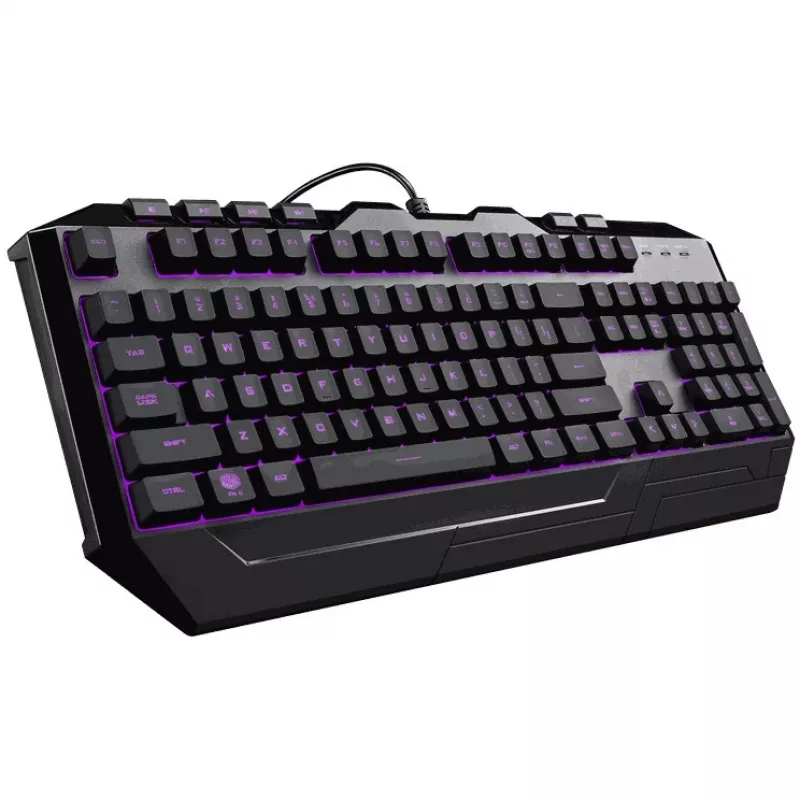 YY Cooler Master tastiera e mouse desktop da gaming Devastator 3 [DE] nero mono RGB versione rivista