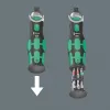 Wera Zyklop 8009 Pocket Imperial Set 1 - cacciavite a cricchetto con set di punte