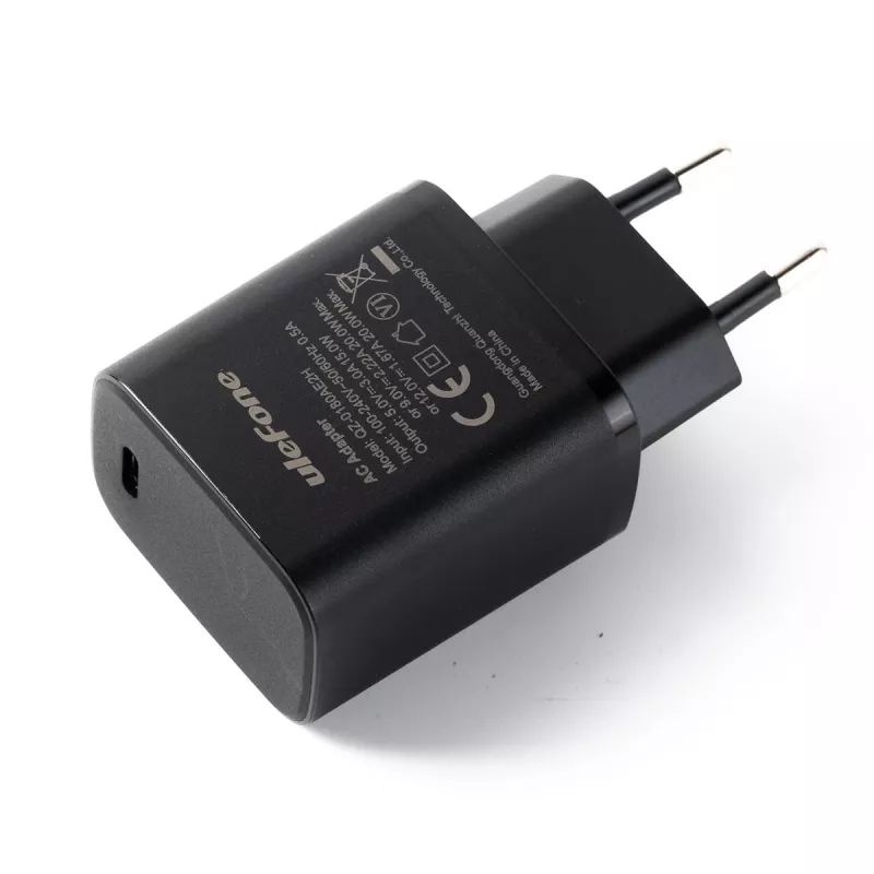 Caricabatterie UleFone 20W alimentatore USB UF-CHAR-20WR per dispositivi mobili, uscita 20 W