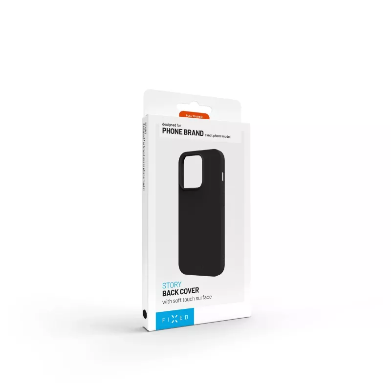 Cover posteriore FIXED per Samsung Galaxy S26 Ultra, nero — modello FIXST-1706-BK, custodia protettiva sottile