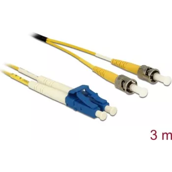 Cavo in fibra ottica InfiniBand DeLOCK 84690 3 m 2x LC 2x ST giallo