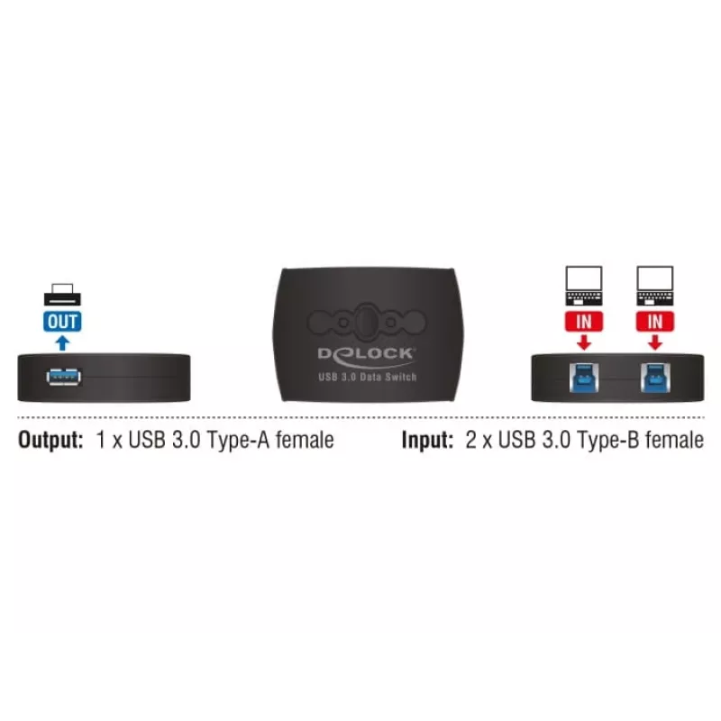 Switch dati DeLOCK 87723