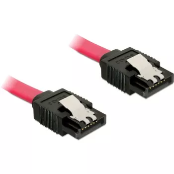 Cavo SATA DeLOCK 82674 0,1 m rosso