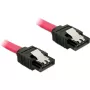 Cavo SATA DeLOCK 82674 0,1 m rosso