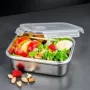 Contenitore per alimenti Lurch Safety 1500 ml - lunch box in acciaio inox