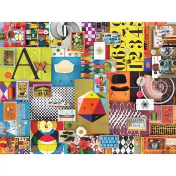 Puzzle Eames Collectors Edition - House of Cards (1500 pezzi)