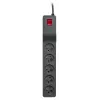 LESTAR ZX 510 G-A K.:CZ 5,0M protezione da sovratensione nero 5 uscite AC 230 V 5 m
