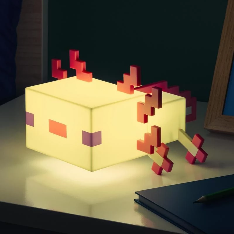 Luce Paladone Minecraft Axolotl