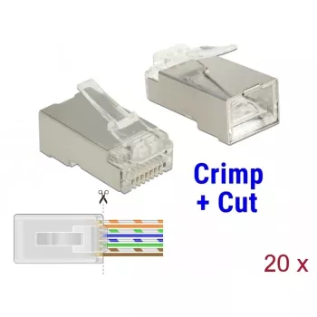 Connettore maschio RJ-45 DeLOCK 86454