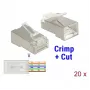 Connettore maschio RJ-45 DeLOCK 86454