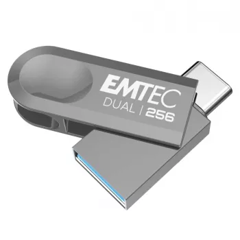Chiavetta USB Emtec 256GB USB3.2 Type-C Dual D280