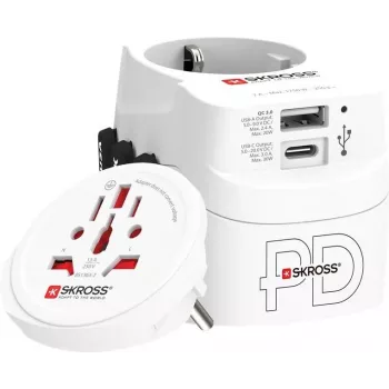Skross Adattatore universale PRO Light USB AC30PD (61663)