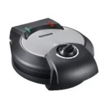 Severin WA 2103 waffle maker per 4 waffle 1200 W nero, argento