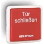Hekatron Vertriebs GmbH Pulsante di sgancio manuale HAT 02 da incasso/sporgente (6500143)