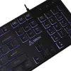 Tastiera USB con filo SBOX K-22 US nero — layout US, nero, connessione USB con filo
