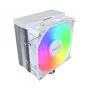 Montech NX400 White ARGB dissipatore ad aria per CPU, 120 mm, multi-socket, bianco
