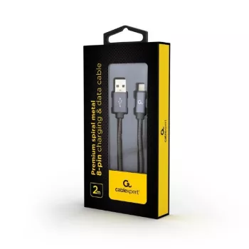 Cavo Lightning Cablexpert CC-USB2S-AMLM-2M-BG
