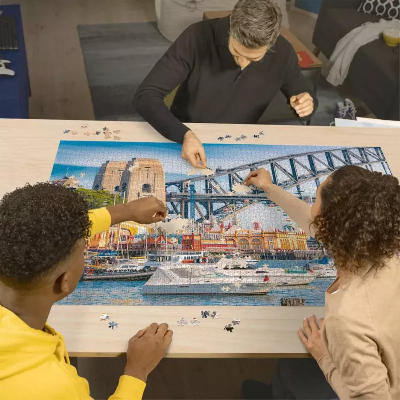 Puzzle Ravensburger Secret Sydney 3000 pezzi – panorama urbano 3000 pezzi