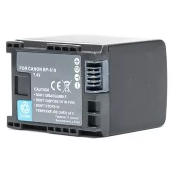 Batteria Extra Digital BP-819 7,4 V 2100 mAh per fotocamere Canon