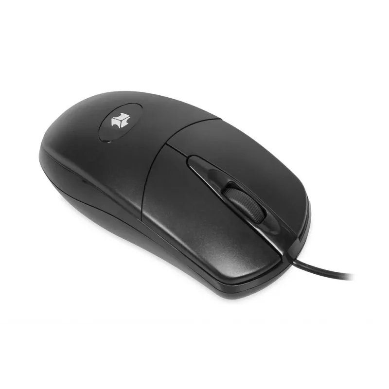 iBOX i007 mouse ottico con filo, nero