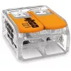 WAGO 221-612 - dritto - 450 V - arancione - trasparente - EN 60664