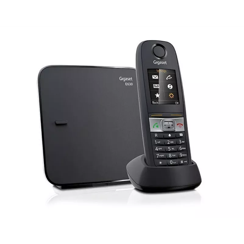 Telefono cordless Gigaset E630 con tastiera grande IP65