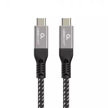 Cavo USB-C a USB-C GEMBIRD CCBP-USB4-CMCM240 1,5 m, USB4 Gen 3x2, 40 Gbit/s, 240 W, nero