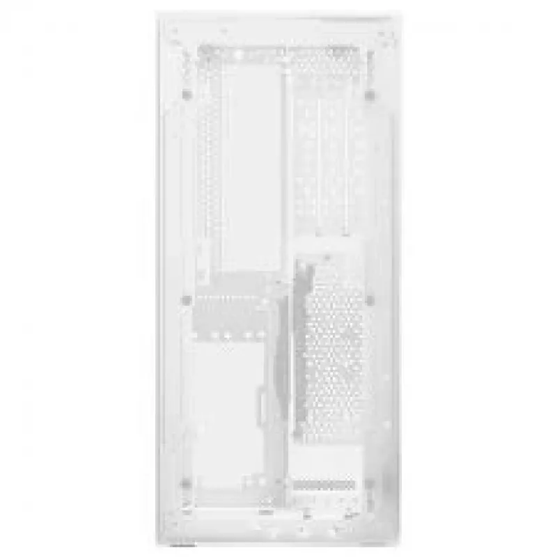 Case mini-ATX per PC ssupd Meshroom S V2, bianco, pannelli mesh, supporta scheda madre ATX e PCIe 5.0