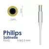 Alimentatore Akyga AK-PD-04 per epilatore Philips Satinelle, 4,7 V, 300 mA, 1,41 W, 1,8 m, bianco