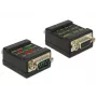 DeLOCK 2xDB9 connettore 87713 nero