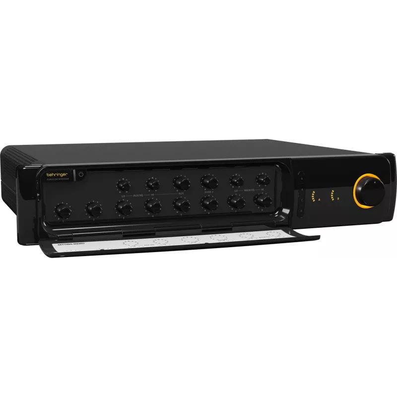 Behringer MA6000M amplificatore audio performance/palco nero