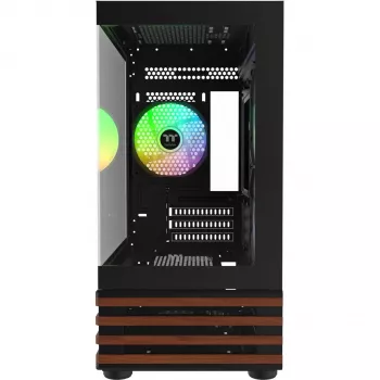 PC Micro Tower Thermaltake View 170 WS ARGB — case micro, nero, supporta alimentatore PS2, 2x 120 mm laterali + 1x 120 mm posteriori, HDD 2,5/3,5 pollici