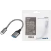 LogiLink adattatore USB 3.2 Gen1 Type-C C/M a USB-A/F OTG alluminio 0,15 m