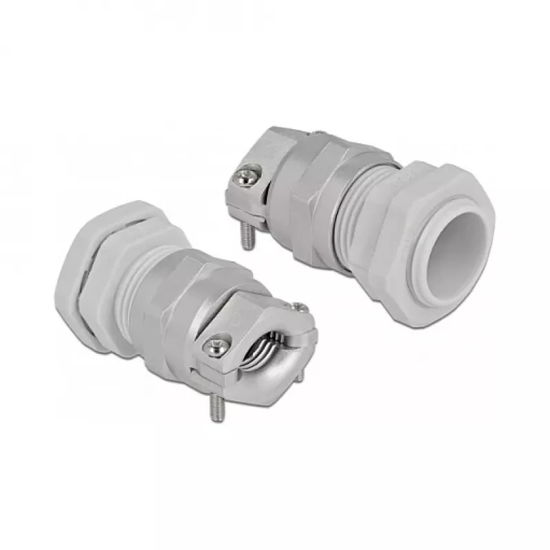 Pressacavo DeLOCK 60358 grigio metallo plastica