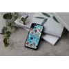 Custodia protettiva iKins per iPhone XR – nero design Poppin Rock