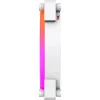 Ventola per case Montech AX120 120mm PWM ARGB, confezione da 3, bianco