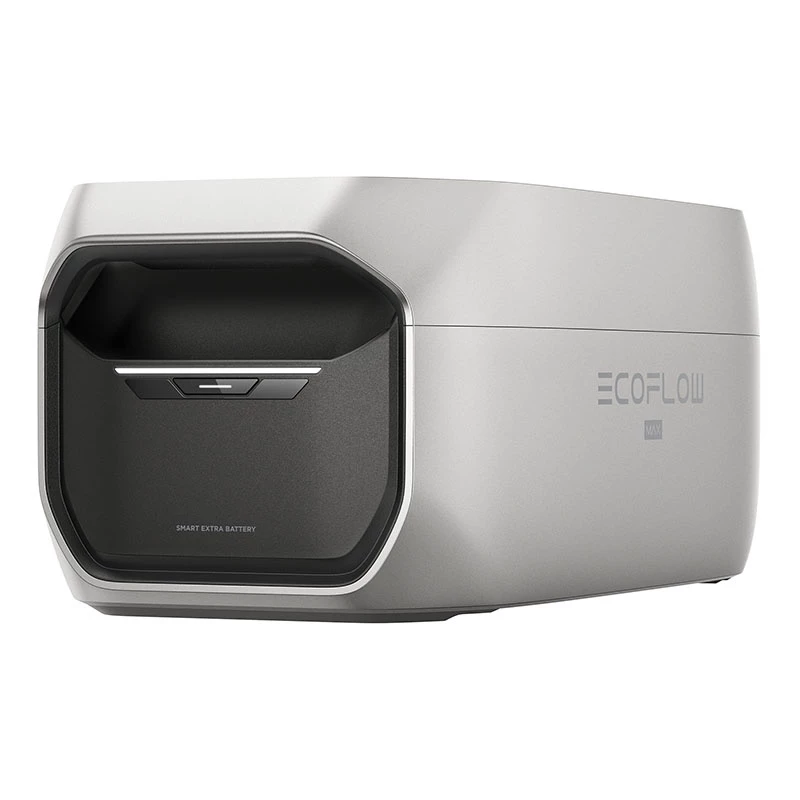 Batteria per power station EcoFlow DELTA 3 Max Plus — LiFePO4 2.048 Wh, nero