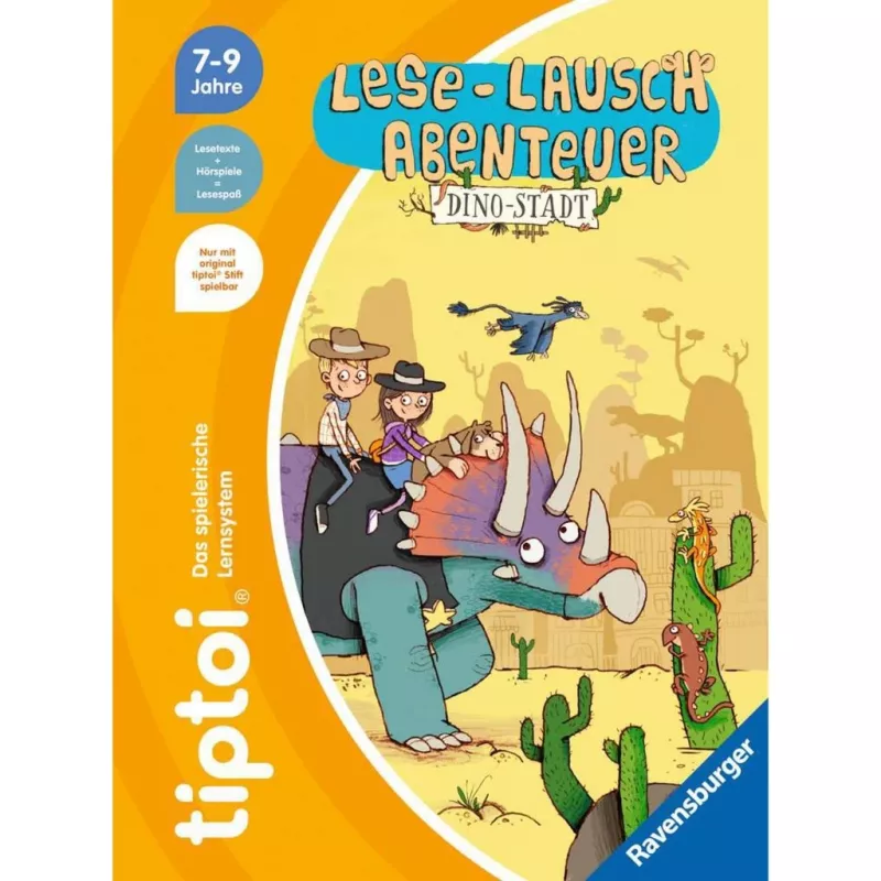tiptoi Avventura di lettura e ascolto: città dei dinosauri, libro educativo