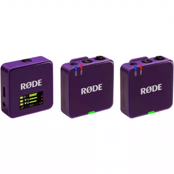 RØDE Wireless GO III viola – sistema microfonico wireless (viola)