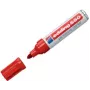 Pennarello indelebile Edding 550 rosso 10 pz.