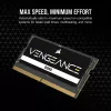 SO-DIMM 64 GB DDR5-5600 (2x 32 GB) dual kit, memoria nera, CMSX64GX5M2A5600C48, Vengeance