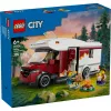 Giocattolo da costruzione LEGO City Camper avventura 60454, 385 pezzi, altezza 80 mm, per bambini da 6 anni