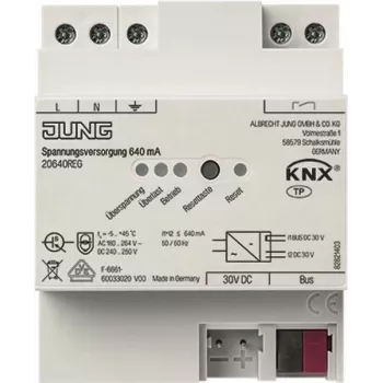Alimentatore jung 20640REG KNX 640 mA
