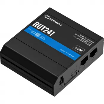 TELTONIKA NETWORKS RUT241 eSIM GLOBAL router industriale (RUT241230000)