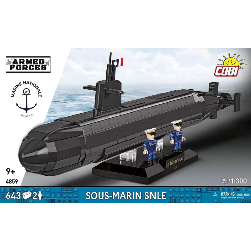 Cobi Blocks Sous-Marin SNLE set da costruzione — 643 pezzi