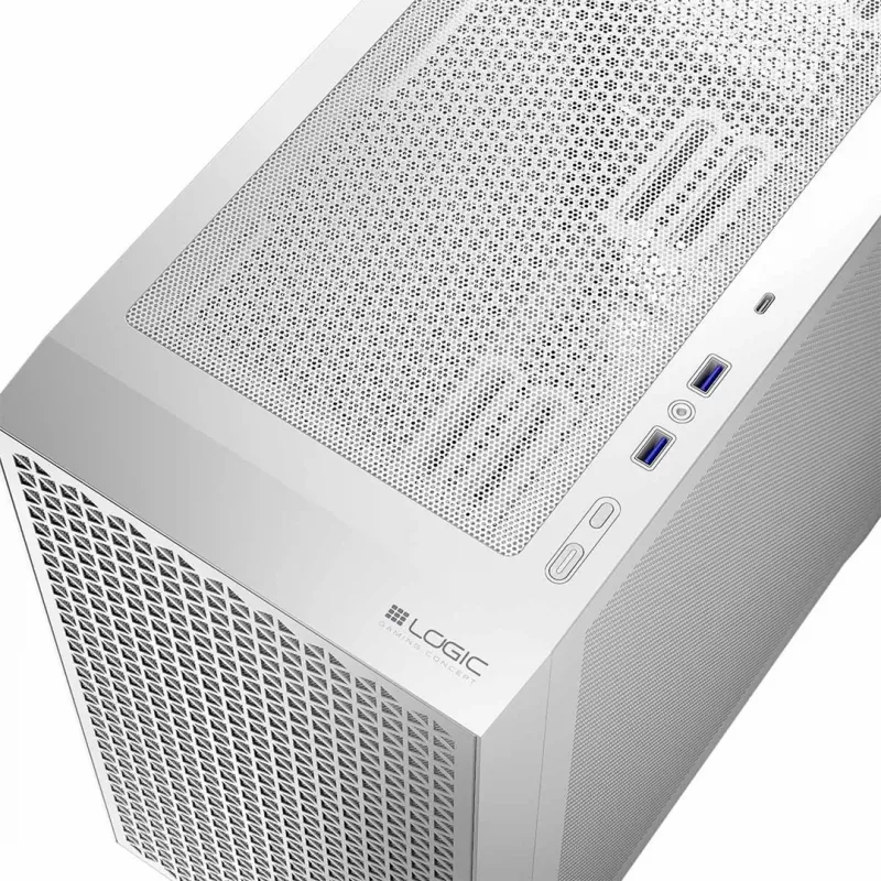 Logic DART PRO MINI USB-C case PC bianco