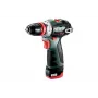 Metabo PowerMaxx BS BL Q 601749500 trapano avvitatore a batteria, 12V, 38 Nm, 2x 2,0 Ah