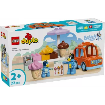 LEGO BLUEY 10458 Gita al gelato con Bluey