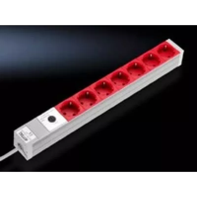 Rittal - cavo di prolunga (rack - montabile su rack) - 7 connettori maschio di uscita (7240.260)
