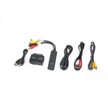 Gembird UVG-002 acquisitore audio/video (video composito/RCA stereo/SCART-S-Video, USB 3.0)